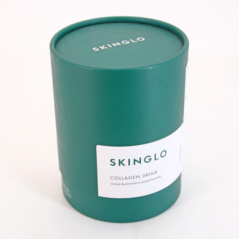 Green Cardboard Kraft Circular Paper Rigid Box Wrapping Paper Tubes