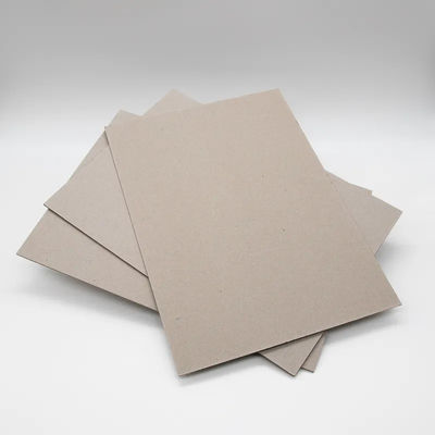 1500g Uncoated Grey Cardboard Paper Anti Curl Moisture Proof
