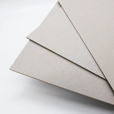 1500g Uncoated Grey Cardboard Paper Anti Curl Moisture Proof