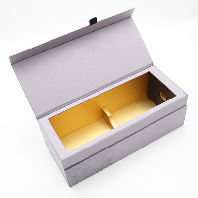 Custom Wine Paper Box , Recycled Kraft Paper Luxury Cardboard Gift Boxes
