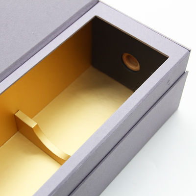 Custom Wine Paper Box , Recycled Kraft Paper Luxury Cardboard Gift Boxes