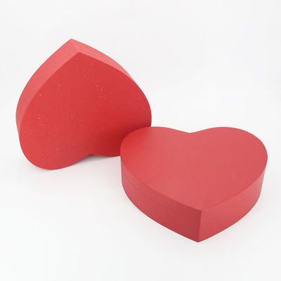 Custom Heart Shaped Gift Cardboard Paper Gift Box Packaging For Jewelry Cosmetics Skincare Makeup