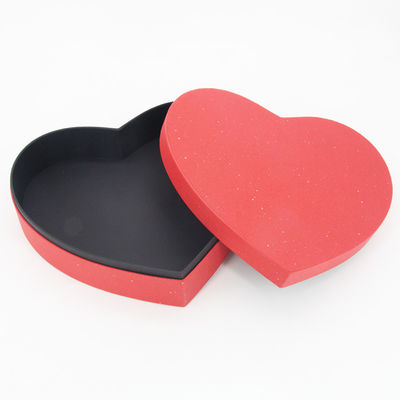 Custom Heart Shaped Gift Cardboard Paper Gift Box Packaging For Jewelry Cosmetics Skincare Makeup