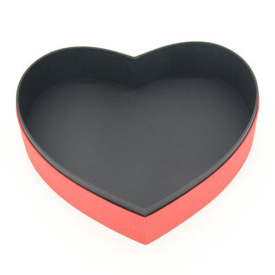 Custom Heart Shaped Gift Cardboard Paper Gift Box Packaging For Jewelry Cosmetics Skincare Makeup