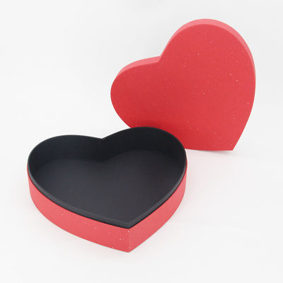 Custom Heart Shaped Gift Cardboard Paper Gift Box Packaging For Jewelry Cosmetics Skincare Makeup