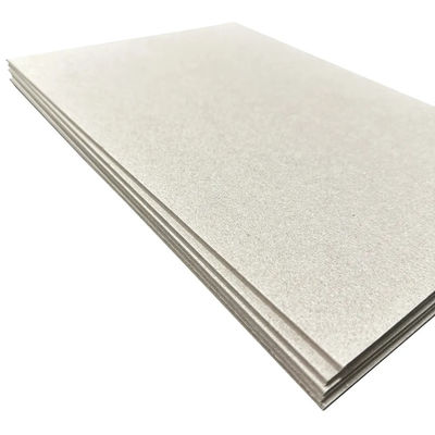 Grey Uncoated Duplex Cardboard Paper 2.5mm Thick Moisture Proof