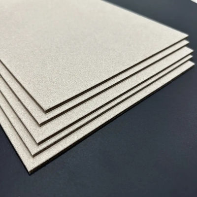 Grey Uncoated Duplex Cardboard Paper 2.5mm Thick Moisture Proof