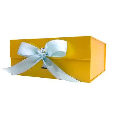 Custom Paper Folding Magnetic Gift Box With UV Coating Matt Lamination