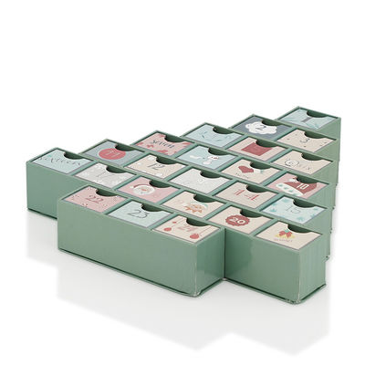 Biodegradable Decorative Paper Storage Boxes For Christmas Gift Boxes With Drawers
