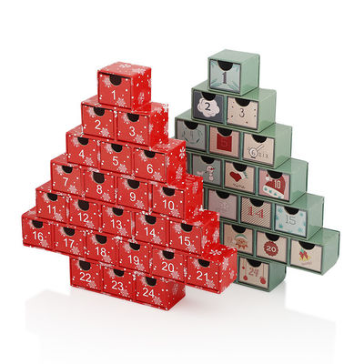 Biodegradable Decorative Paper Storage Boxes For Christmas Gift Boxes With Drawers