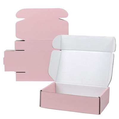 OEM Custom Printed Corrugated Boxes For Jewelry Shopping Mailing Square Box