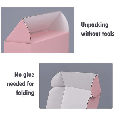 OEM Custom Printed Corrugated Boxes For Jewelry Shopping Mailing Square Box