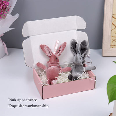 OEM Custom Printed Corrugated Boxes For Jewelry Shopping Mailing Square Box