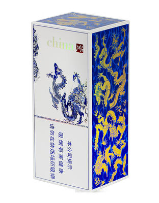 Luxury Custom Cardboard Cigarette Boxes , Eco Friendly Cigarette Case Box