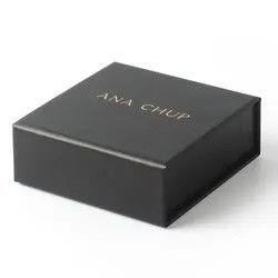 Custom Logo Jewelry Packaging Box Luxury  Necklace Bracelet Jewelry Box With Velvet Insert