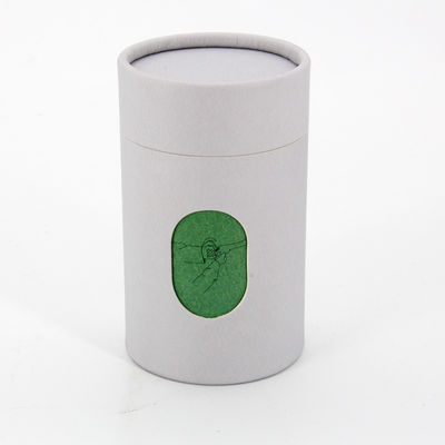 Luxury Custom Paper Tube Box For Candles Cosmetic Tube Packaging With a Window Cut